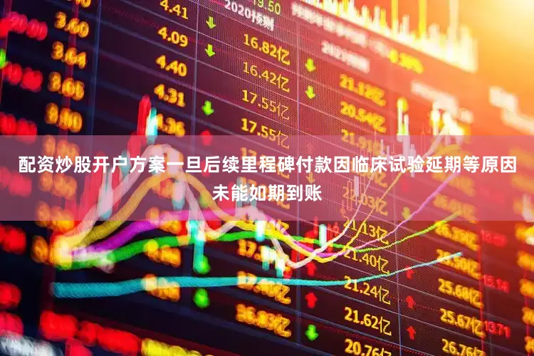 配资炒股开户方案一旦后续里程碑付款因临床试验延期等原因未能如期到账