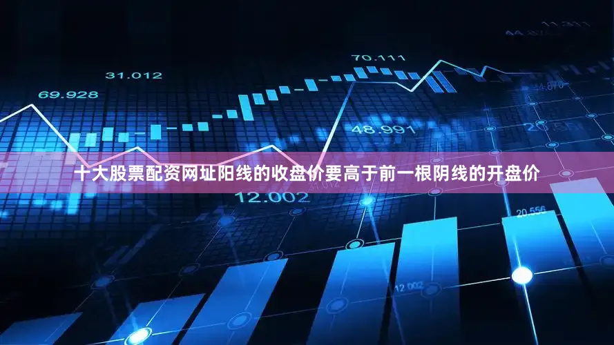 十大股票配资网址阳线的收盘价要高于前一根阴线的开盘价